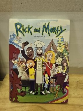 Rick and Morty Season 2 DVD Box Set - Multicolor